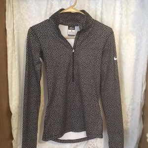 Nike Pro Dri Fit size XS, black with white dots